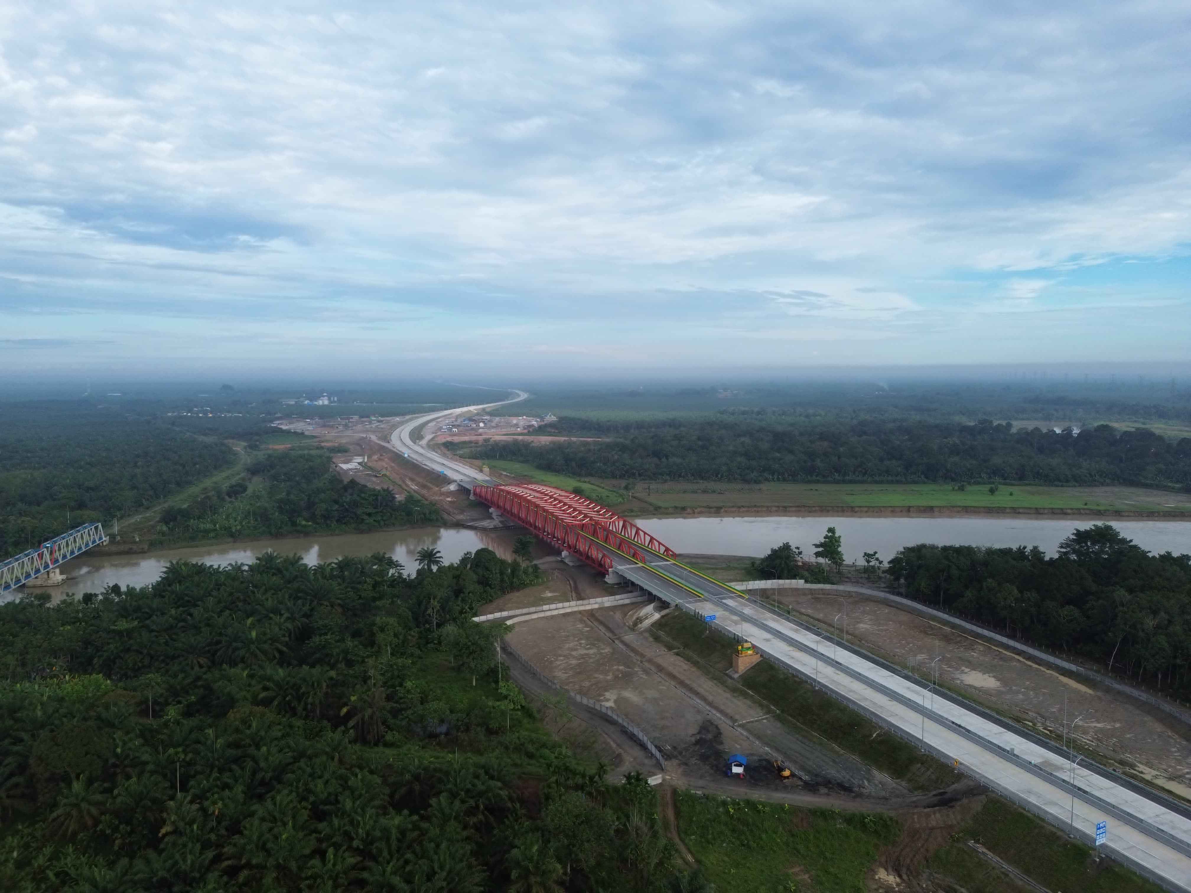 Pemerintah Terapkan Konstruksi Hijau Pada Jalan Tol Binjai - Pangkalan Brandan